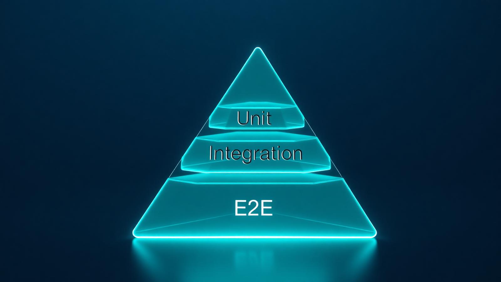 Pyramide des tests : unitaires, intégration, end-to-end